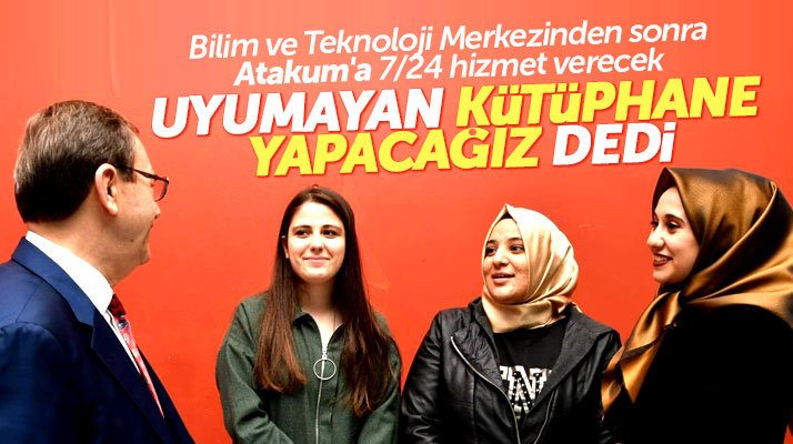 Cumhur İttifakı Atakum adayı Zihni Şahin: Atakum'a 3 ayrı noktada kütüphane yapacağız