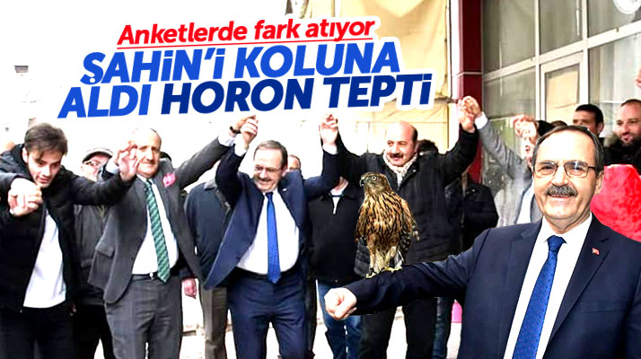 Zihni Şahin Atakum'da horon tepti, mehteran takımı tarafından karşılandı