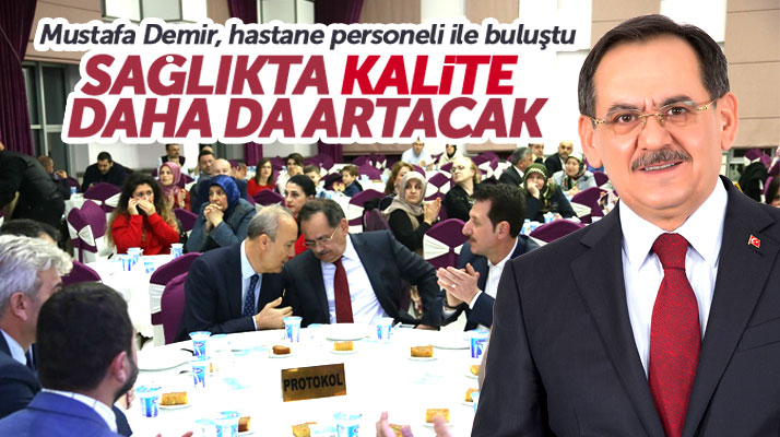 Cumhur İttifakı Samsun adayı Mustafa Demir: Sağlıkta kalite artacak