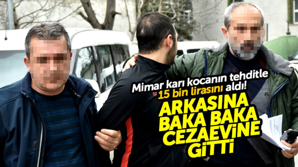 Samsun'da mimar karı kocadan tehditle 15 bin lira para alınması olayında 1 kişi tutuklandı