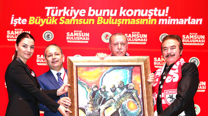 Cumhurbaşkanı Erdoğan'ın katıldığı Büyük Samsun Buluşmasını Türkiye konuştu