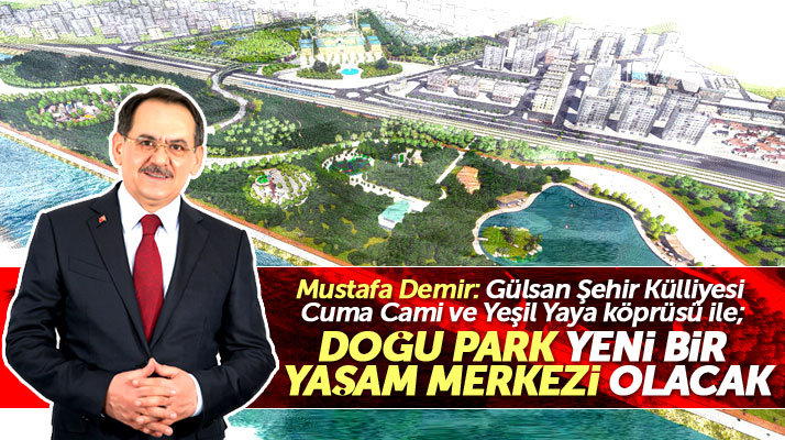 Samsun Büyükşehir adayı Mustafa Demir: Doğu Park yeni bir yaşam merkezi olacak