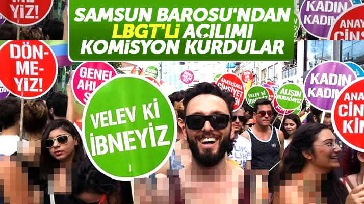 Samsun Barosundan LBGT'li açılımı! LBGT'liler için baro komisyon kurdu