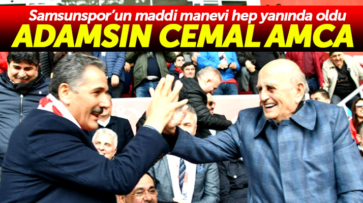 Yılport Samsunspor'a Sarıyer maçında işadamı Cemal Yeşilyurt tribünden destek verdi