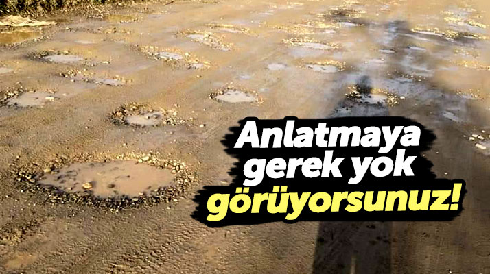 Samsun Çarşamba'da Porsuk mahallesinin yolları yıllardır köstebek yuvası gibi