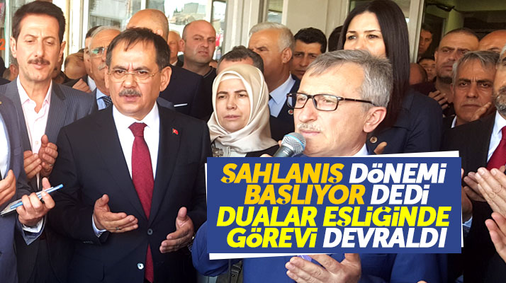 Mustafa Demir Samsun Büyükşehir Belediyesi Başkanlık görevini devraldı