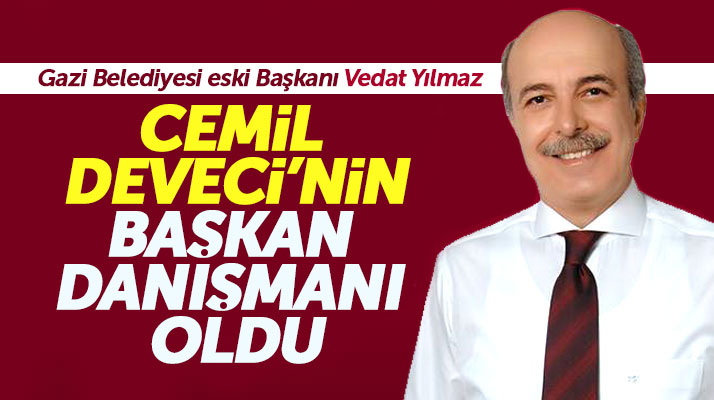 Samsun'da Vedat Yılmaz, Atakum Belediyesi Başkanı Deveci'nin başkan danışmanı oldu