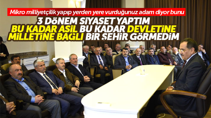 Mustafa Demir Samsunluları övdü! Bu kadar asil bir şehir görmedim