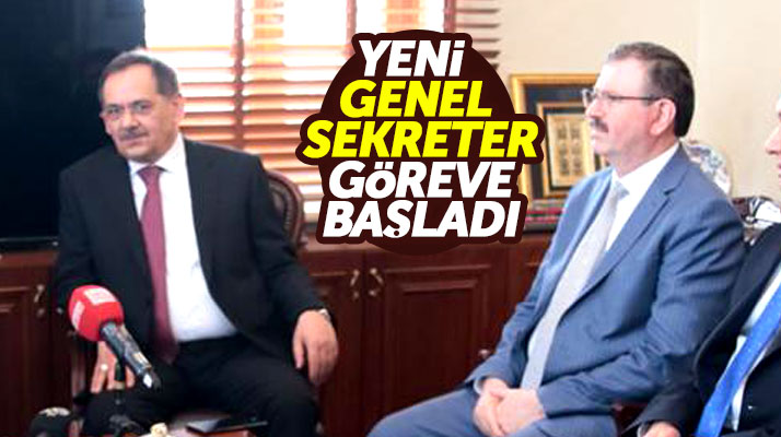 Samsun Büyükşehir Belediyesinde İlhan Bayram Genel Sekreterlik görevine başladı