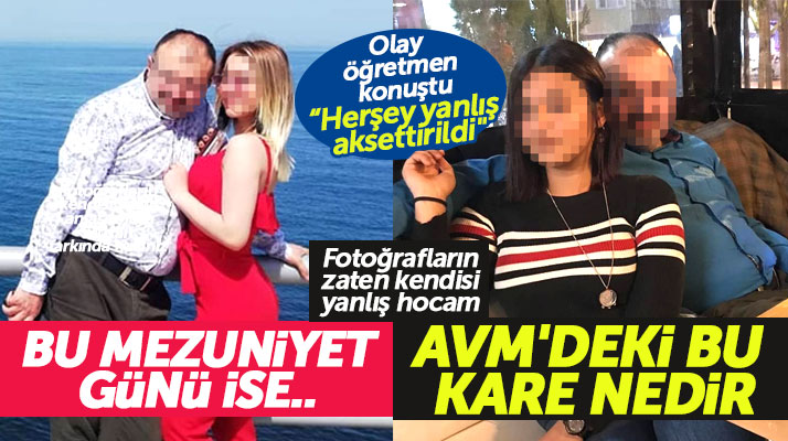 Samsun'da kız öğrencileri ile samimi görüntüleri ortaya çıkan o öğretmen açıklama yaptı