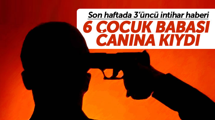 Samsun Ayvacık'ta 6 çocuk babası silahla kendini başından vurarak intihar etti