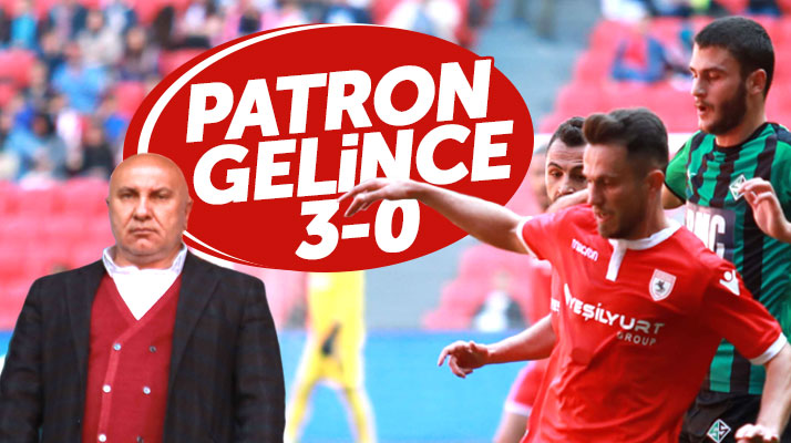 Yılport Samsunspor 3-0 yendiği Sakaryaspor ile play-off turunda eşleşti