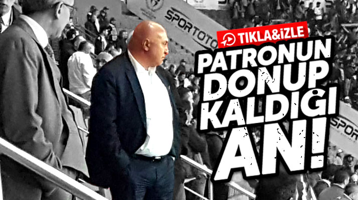 Yüksel Yıldırım Yılport Samsunspor play-off'tan elenince tribünde donup kaldı