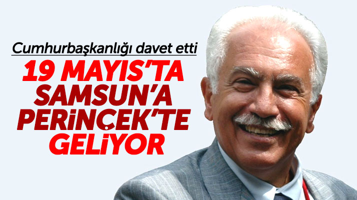 Doğu Perinçek'te 19 Mayıs'ın 100'üncü yılında Samsun'a geliyor