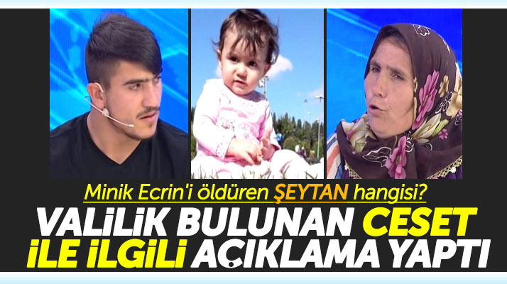 Samsun Valiliği Ecrin Kurnaz'ın cesedinin bulunduğu haberleri ile ilgili açıklama yaptı