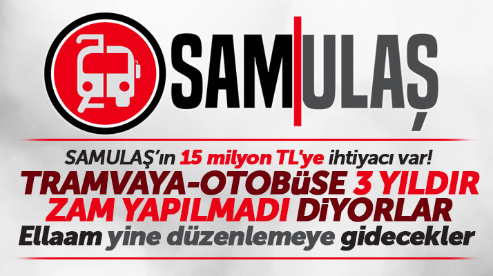 Samsun Büyükşehir Meclis toplantısında ulaşıma 3 yıldır zam yapılmadı denildi!