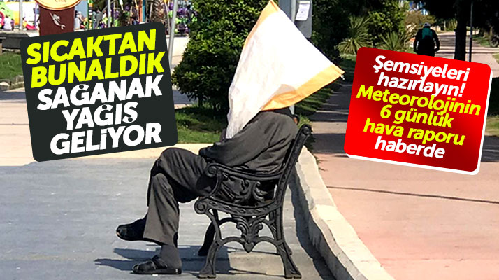 Samsun'da yaz sıcağı Çarşamba ve Perşembe günü yerini sağanak yağışa bırakacak
