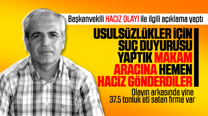 Atakum Belediyesi Başkan vekili İpek makam aracına haciz olayı ile ilgili açıklama yaptı