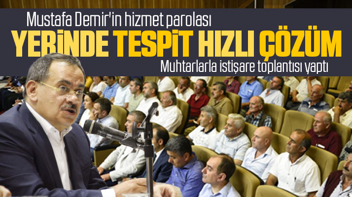 Samsun Büyükşehir Belediyesi Başkanı Demir: Yerinde tespit hızlı çözüm