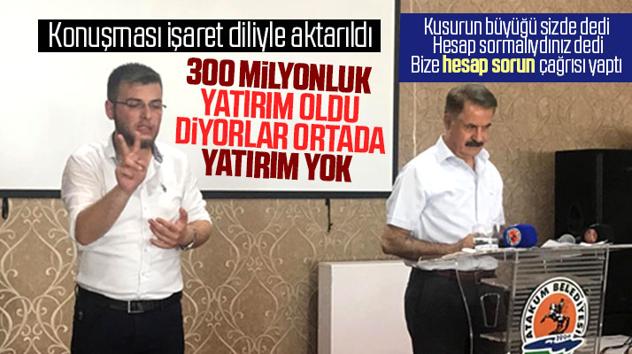 Atakum Belediye Başkanı Cemil Deveci: 300 milyonluk yatırım yaptık diyorlar ortada yatırım yok