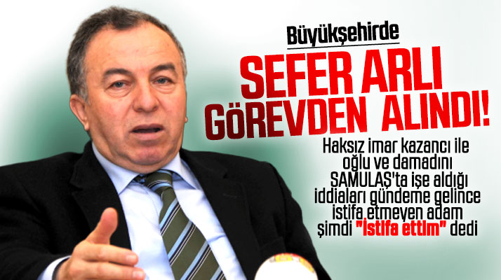Samsun Büyükşehir'de görevden alınanlar arasına Sefer Arlı'da eklendi
