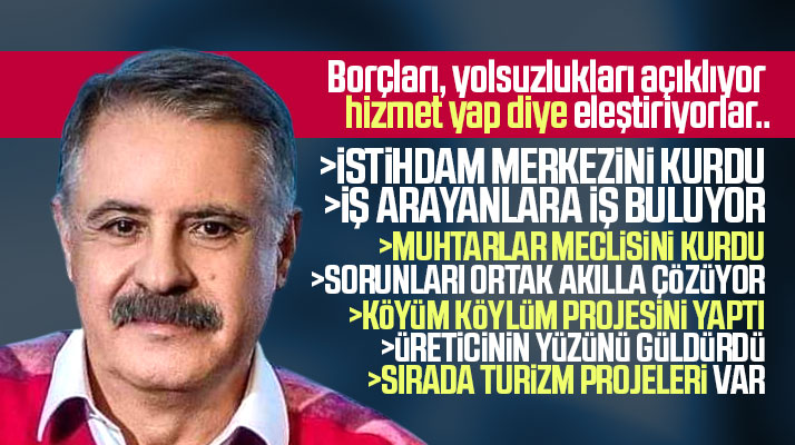 Cemil Deveci hacizlerle, borçlarla mücadele ederken bir yandan da Atakum'a hizmet yapıyor