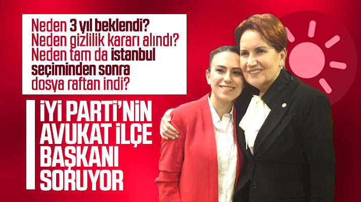 Samsun'da İYİ Parti İlkadım İlçe Başkanı Akşener'e açılan FETÖ soruşturmasına tepki gösterdi