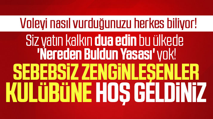 Samsun'da sebepsiz zenginleşenlerin hikayesi..