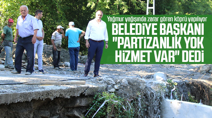 Salıpazarı İlçe Belediye Başkanı Halil Akgül: Partizanlık yok hizmet var