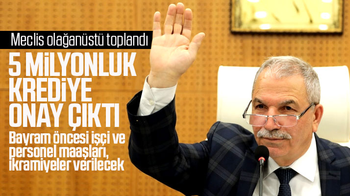 İlkadım Belediyesi Meclisi olağanüstü toplandı! 5 milyonluk krediye onay çıktı