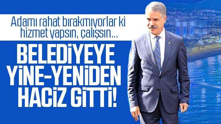 Samsun'un Atakum İlçe Belediyesinde yine haciz şoku