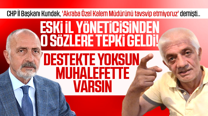 CHP Samsun İl Başkanı Kundak'a CHP'li Yaşar Zehir'den Atakum Belediyesi tepkisi