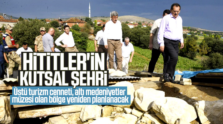 Samsun'un Vezirköprü ilçesinde ki Hititlerin kutsal şehri turizme kazandırılacak
