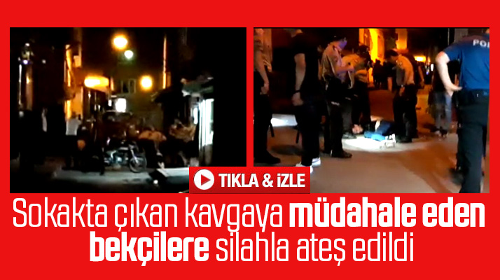 Samsun'da sokak kavgasına müdahale eden bekçilere silahla ateş edildi