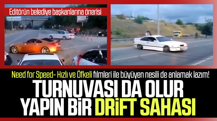 Samsun'da neden bir drift sahası yok! Yapın bir drift sahası