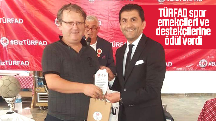 TÜRFAD Yakakent ilçesinde spor emekçileri ve spor destekçilerine ödül verdi