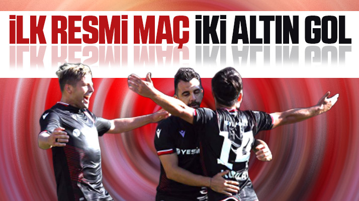 Yılport Samsunspor Gümüşhanespor'u 2-0 yenerek sezona moralle başladı