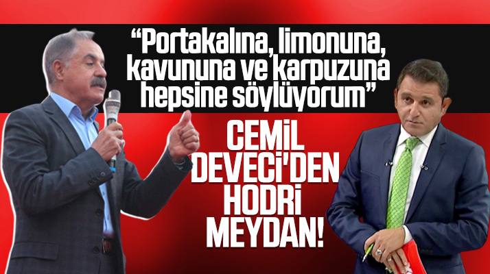 Atakum Belediye Başkanı Cemil Deveci Fatih Portakal'a hodri meydan okudu