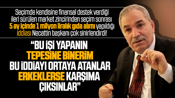 İlkadım Belediye Başkanı Necattin Demirtaş market iddiasına çok sinirlendi