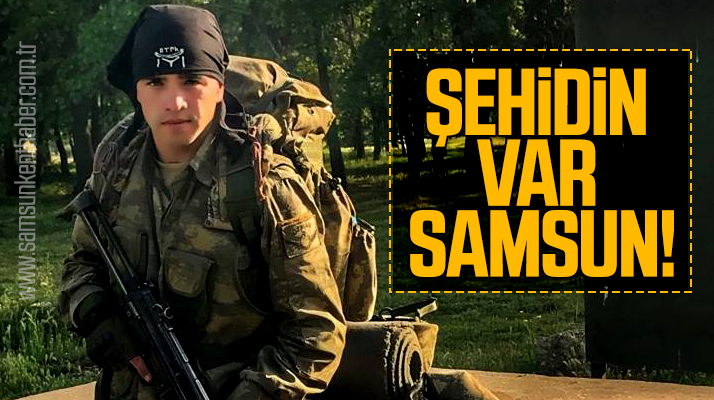 Şehidin var Samsun! Bafralı uzman onbaşı Mutlu Can Meşeci şehit oldu