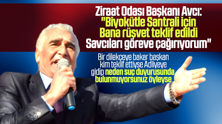 Samsun'da oda başkanı Erdal Avcı 250 bin liralık rüşvet iddiasında bulundu