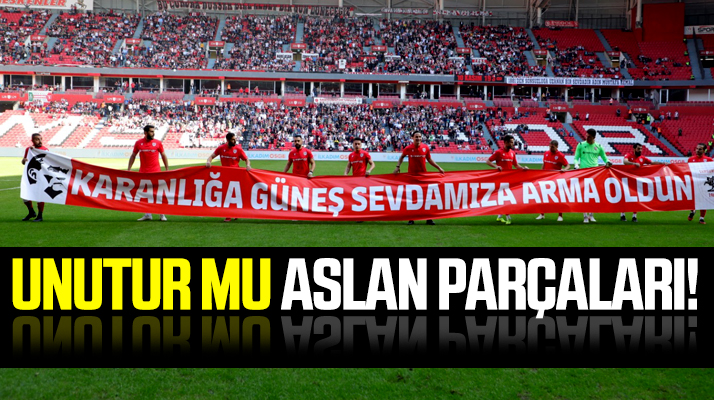 Samsunspor, 10 Kasım'da Karanlığa Güneş Sevdamıza Arma Oldun pankartı açtı
