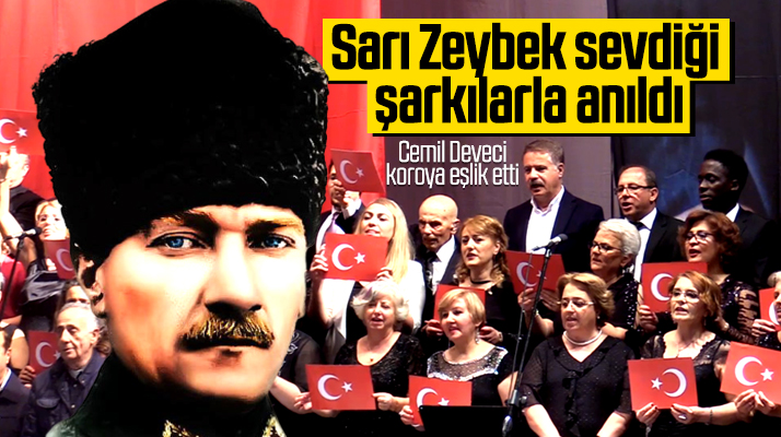 Atakum Belediye Başkanı Cemil Deveci, Atatürk'ün Sevdiği şarkılar konserinde sahne aldı