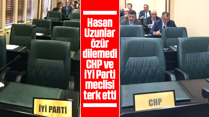 Samsun Büyükşehir Meclis toplantısında Atatürk krizi!