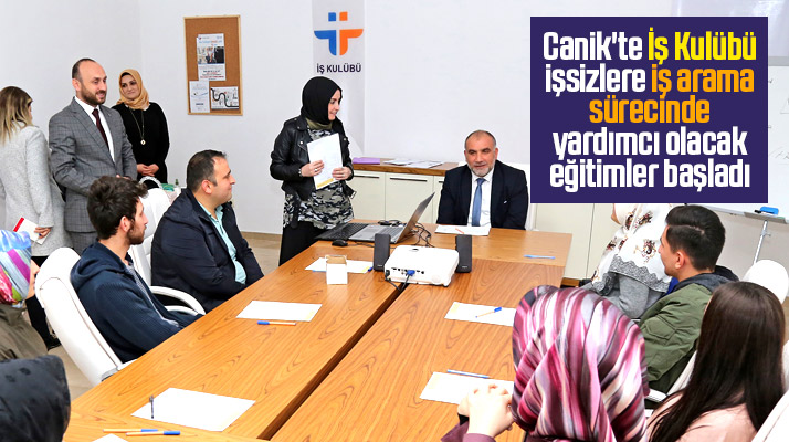 Canik Belediyesi gençlere iş ve meslek danışmanlığı eğitimlerine başladı