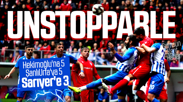 Yılport Samsunspor'un önlenemez yükselişi! Sarıyer'i 3-0 yendi