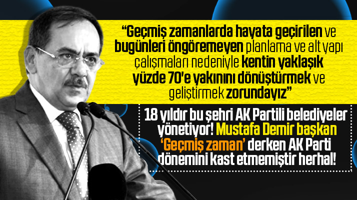 Samsun'un bugününü göremeyen planlama ve alt yapı çalışmaları yapılmış
