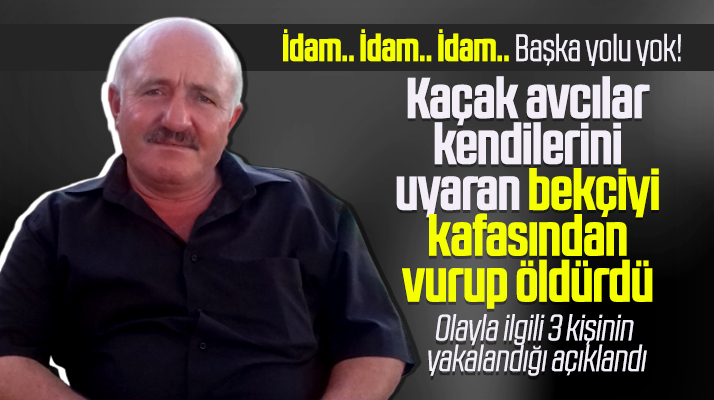 Samsun'da kaçak avcılar saha bekçisi Yüksel Berk'i öldürdü! 3 kişi gözaltına alındı