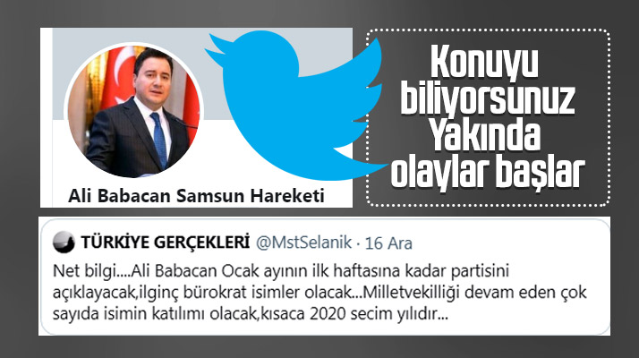 Samsun'da Ali Babacan'ın kuracağı yeni partide kimlerin yer alacağı merak ediliyor