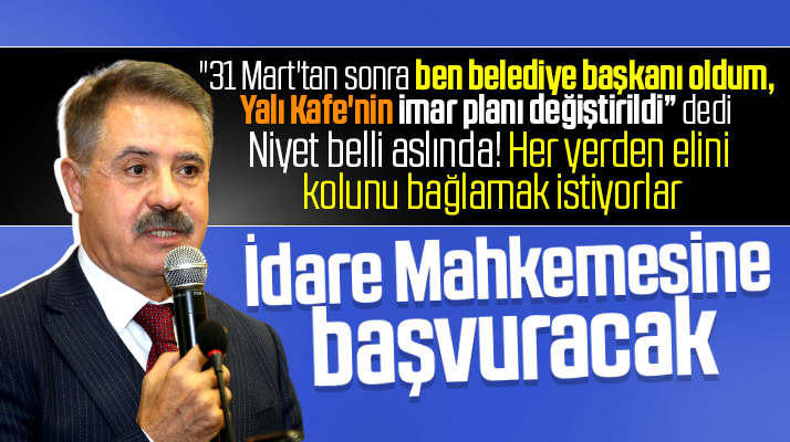 Cemil Deveci Yalı Kafe'nin imar planı değişikliği için mahkemeye başvuracak